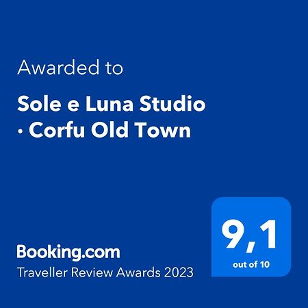 Sole E Luna Studio - Corfu Old Town Buitenkant foto