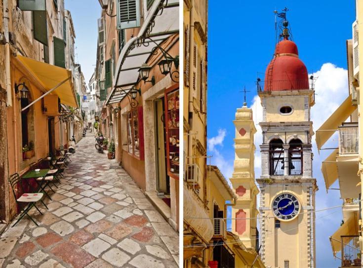 Sole E Luna Studio - Corfu Old Town Buitenkant foto